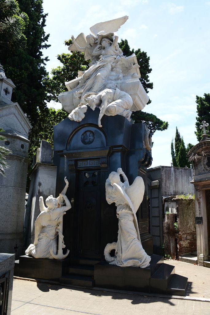 38 Mausoleum Of Jose Camilo Paz founder of the La Prensa Newspaper Recoleta Cemetery Buenos Aires